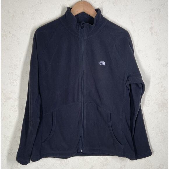 The North Face Tops - The North Face Women's XXL Black Zip Up Fleece Jacket